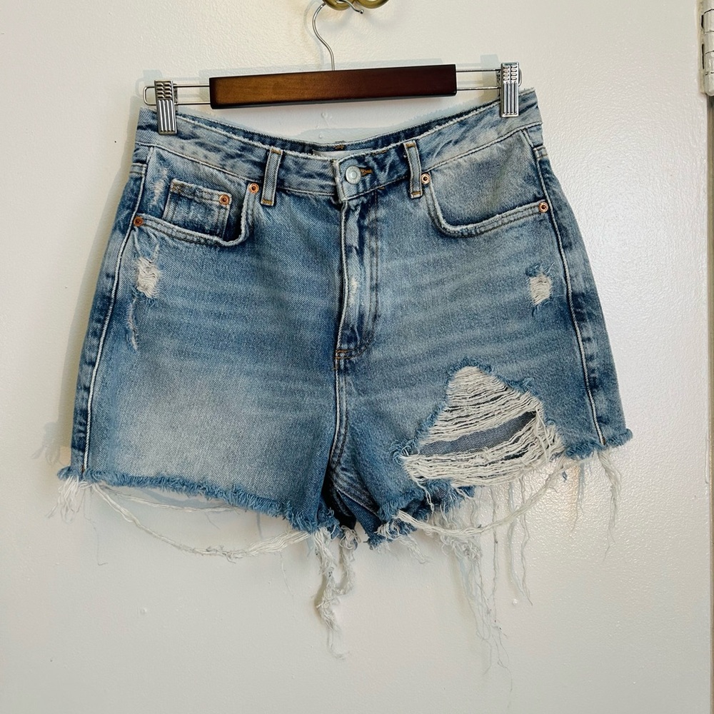 Topshop ‘mom’ shorts